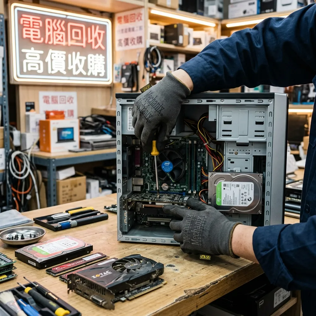 WINGS COMPUTER (HONG KONG) LIMITED 電腦回收倉庫與作業環境